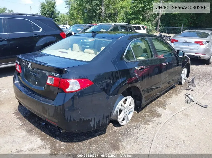 JH4CU2F66AC030286 2010 Acura Tsx 2.4