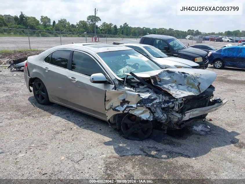 2010 Acura Tsx 2.4 VIN: JH4CU2F6XAC003799 Lot: 40028042