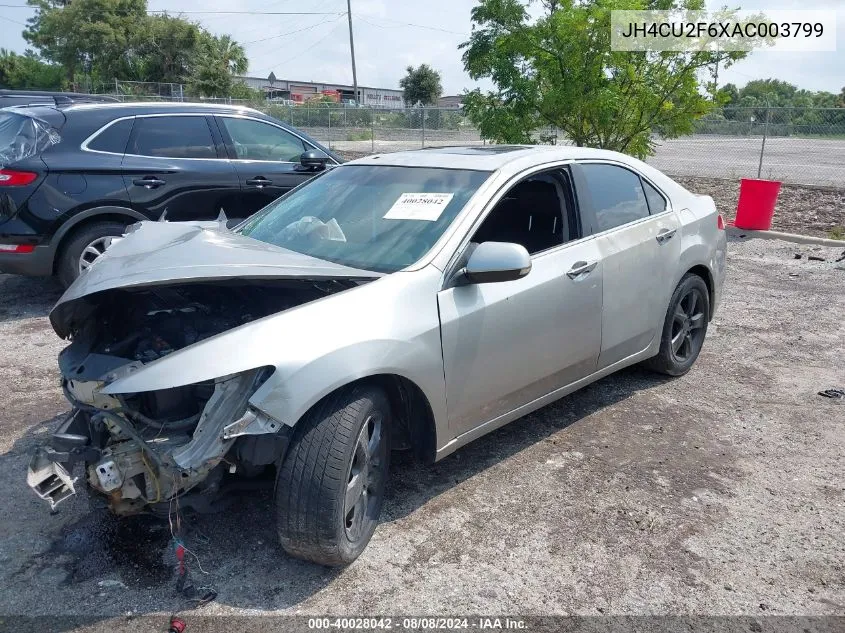 2010 Acura Tsx 2.4 VIN: JH4CU2F6XAC003799 Lot: 40028042