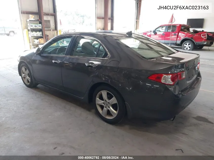 2010 Acura Tsx 2.4 VIN: JH4CU2F6XAC023163 Lot: 40062792