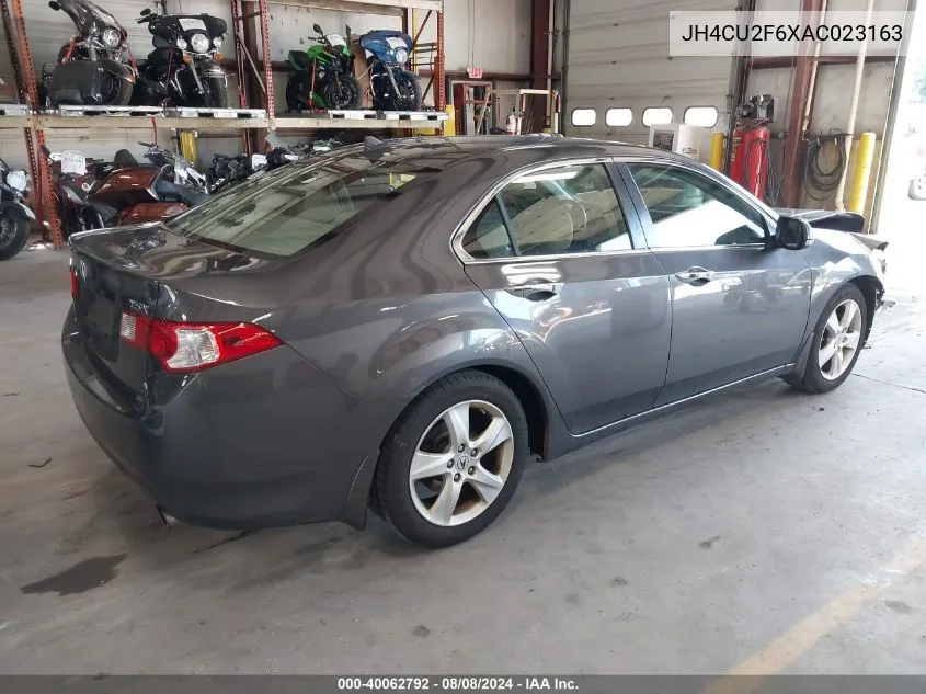 2010 Acura Tsx 2.4 VIN: JH4CU2F6XAC023163 Lot: 40062792