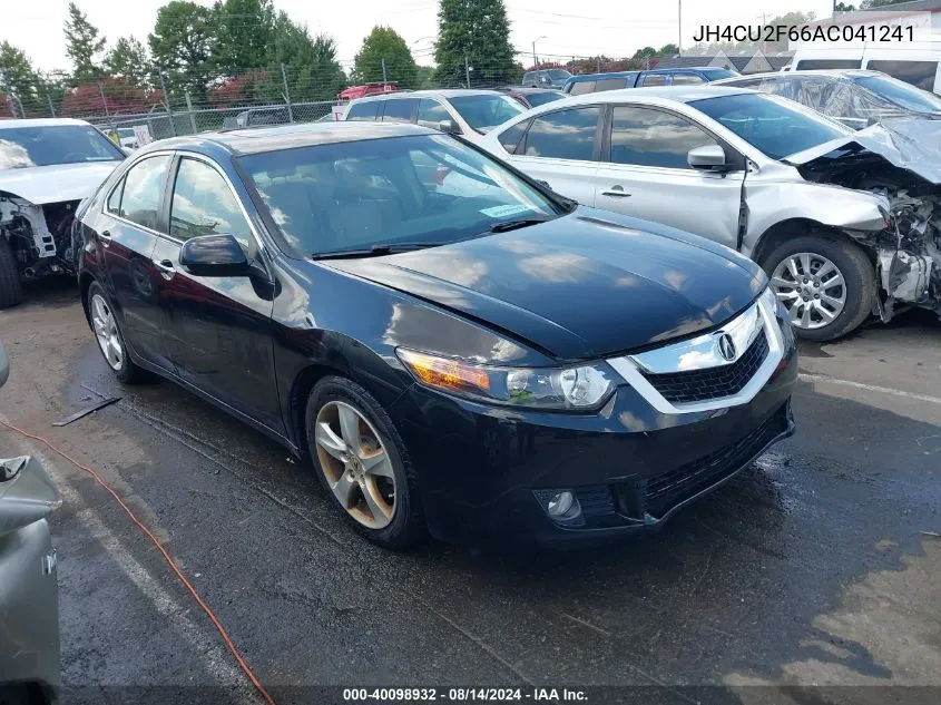 JH4CU2F66AC041241 2010 Acura Tsx 2.4