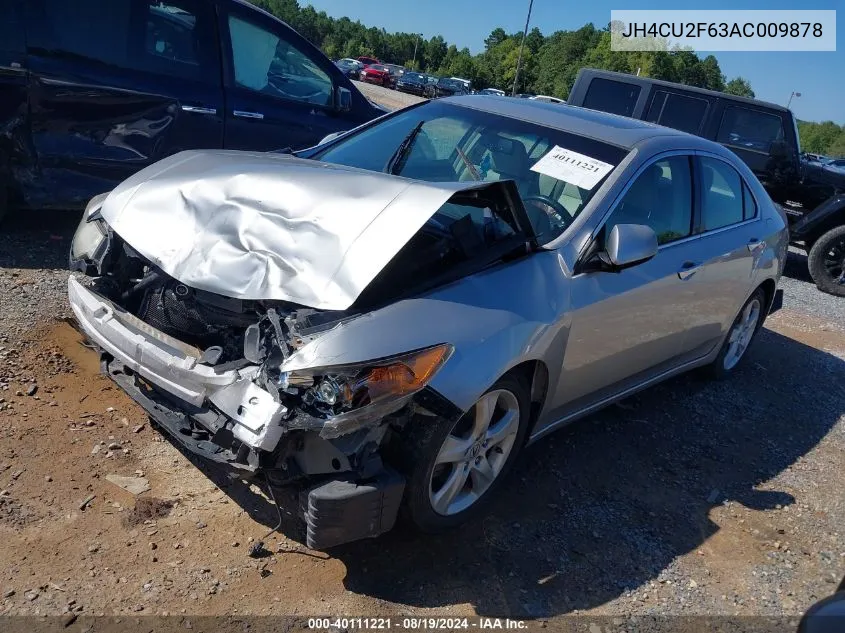 JH4CU2F63AC009878 2010 Acura Tsx 2.4