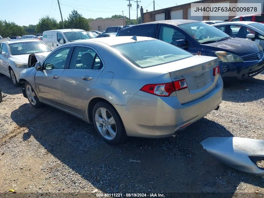 2010 Acura Tsx 2.4 VIN: JH4CU2F63AC009878 Lot: 40111221