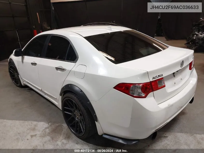 JH4CU2F69AC036633 2010 Acura Tsx 2.4