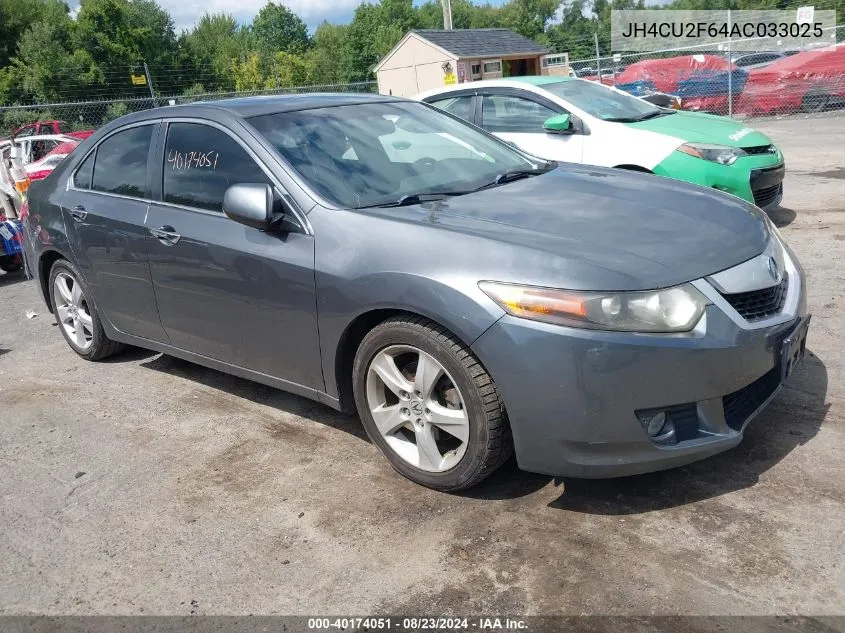 JH4CU2F64AC033025 2010 Acura Tsx 2.4