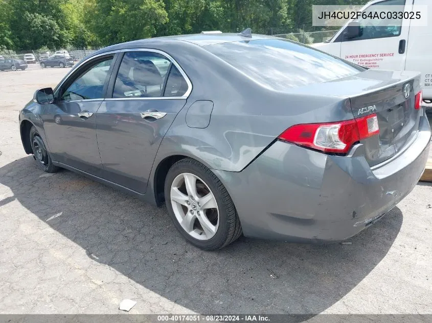 2010 Acura Tsx 2.4 VIN: JH4CU2F64AC033025 Lot: 40174051