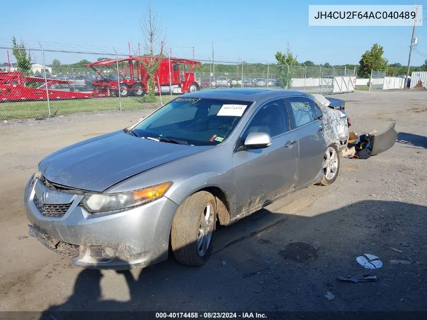 JH4CU2F64AC040489 2010 Acura Tsx 2.4