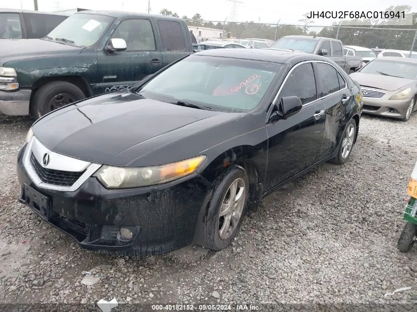 JH4CU2F68AC016941 2010 Acura Tsx 2.4