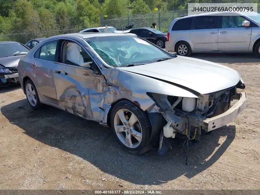 JH4CU2F69AC000795 2010 Acura Tsx 2.4