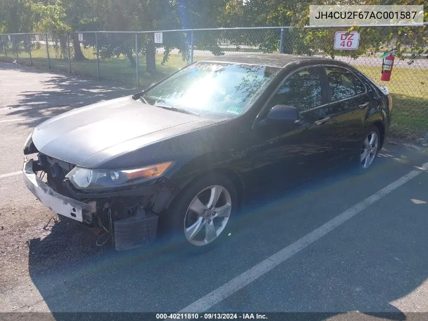 JH4CU2F67AC001587 2010 Acura Tsx