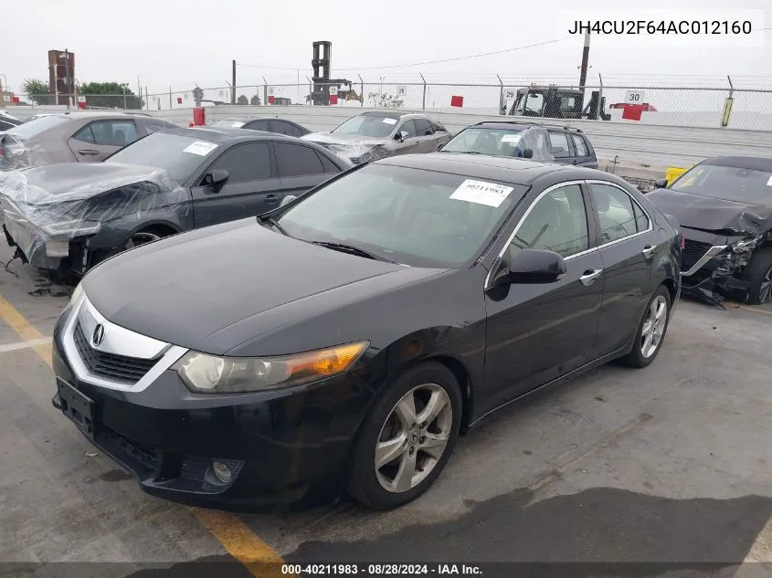 JH4CU2F64AC012160 2010 Acura Tsx 2.4