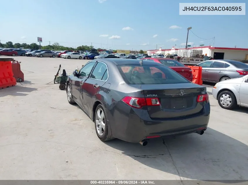 JH4CU2F63AC040595 2010 Acura Tsx 2.4