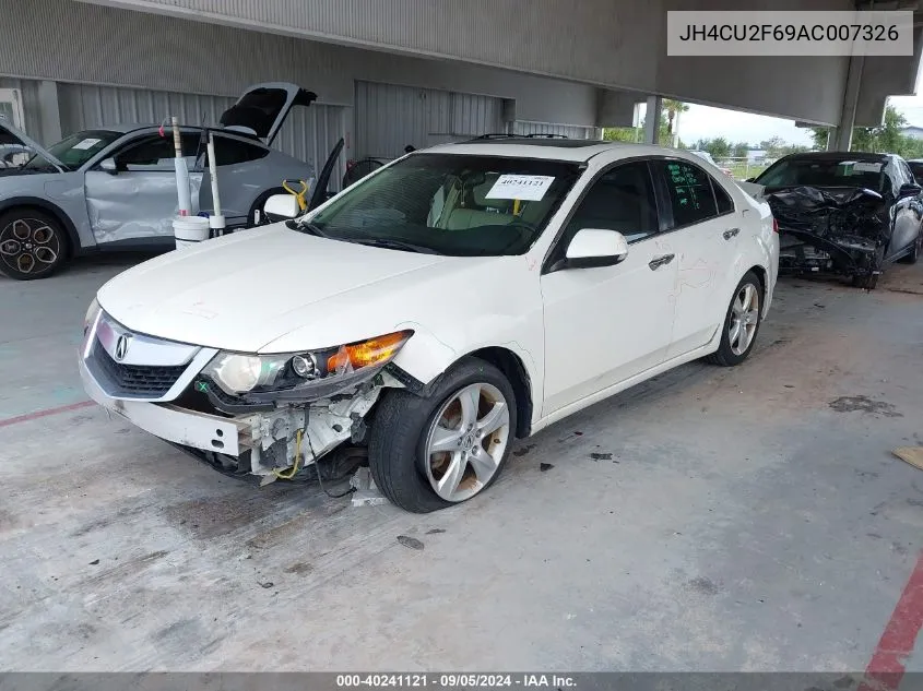 2010 Acura Tsx VIN: JH4CU2F69AC007326 Lot: 40241121