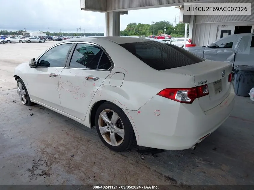 2010 Acura Tsx VIN: JH4CU2F69AC007326 Lot: 40241121