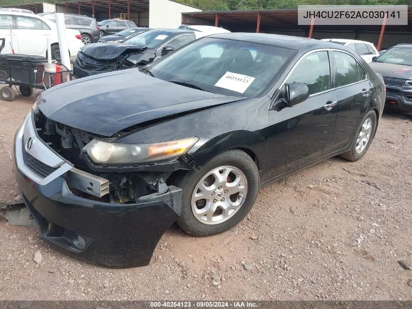 JH4CU2F62AC030141 2010 Acura Tsx 2.4