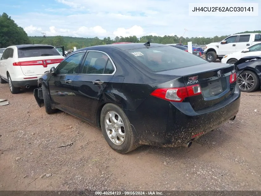 2010 Acura Tsx 2.4 VIN: JH4CU2F62AC030141 Lot: 40254123