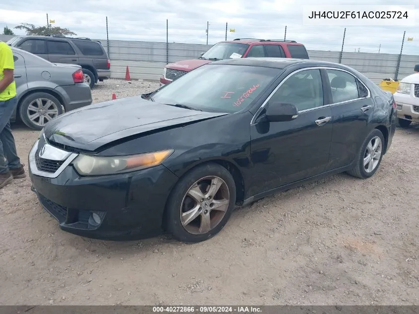 2010 Acura Tsx 2.4 VIN: JH4CU2F61AC025724 Lot: 40272866