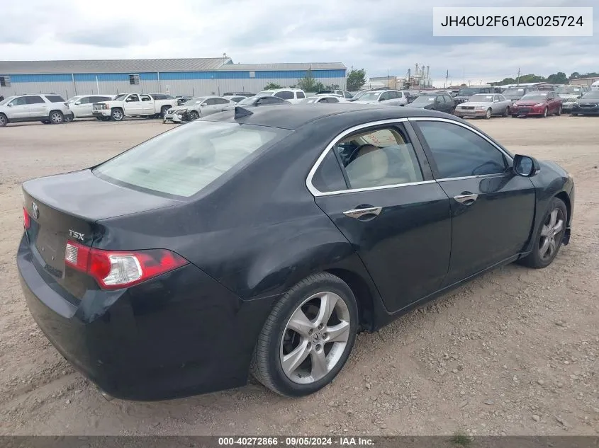 2010 Acura Tsx 2.4 VIN: JH4CU2F61AC025724 Lot: 40272866