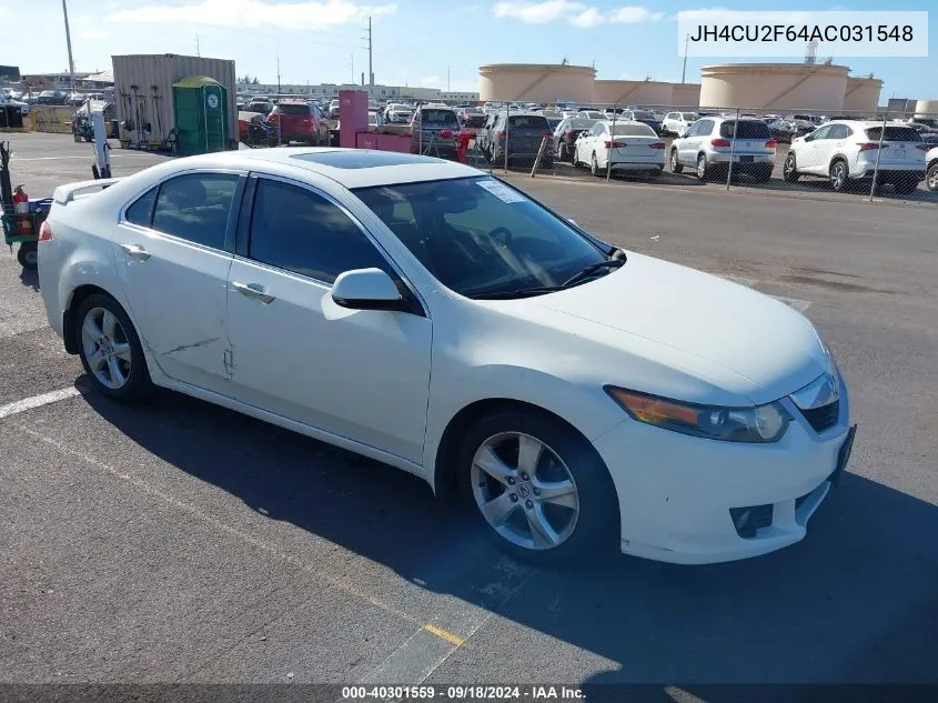 JH4CU2F64AC031548 2010 Acura Tsx 2.4