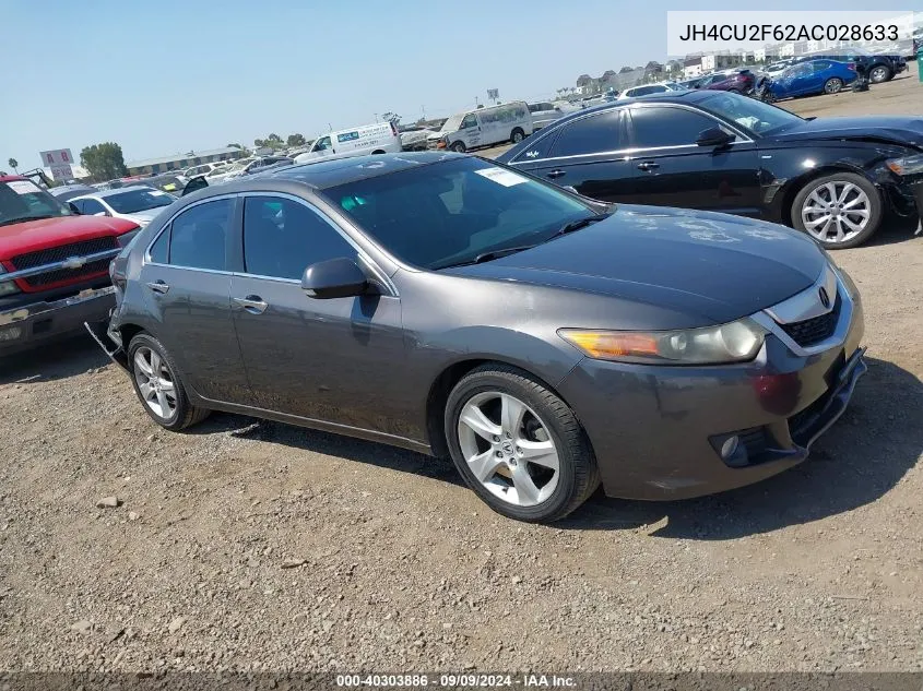 2010 Acura Tsx 2.4 VIN: JH4CU2F62AC028633 Lot: 40303886