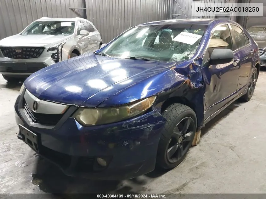 2010 Acura Tsx 2.4 VIN: JH4CU2F62AC018250 Lot: 40304139