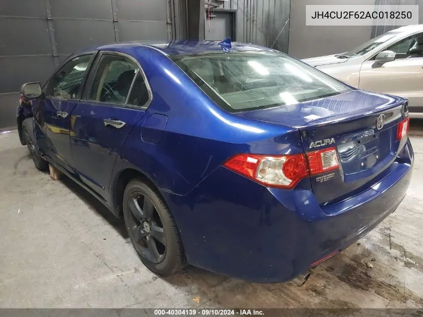 2010 Acura Tsx 2.4 VIN: JH4CU2F62AC018250 Lot: 40304139