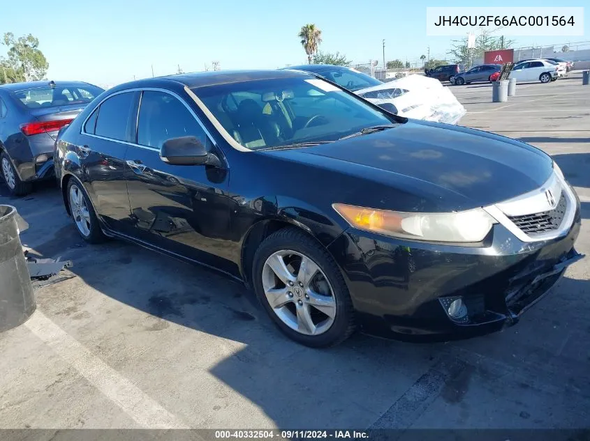 2010 Acura Tsx 2.4 VIN: JH4CU2F66AC001564 Lot: 40332504