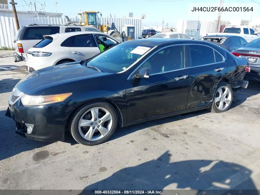 2010 Acura Tsx 2.4 VIN: JH4CU2F66AC001564 Lot: 40332504