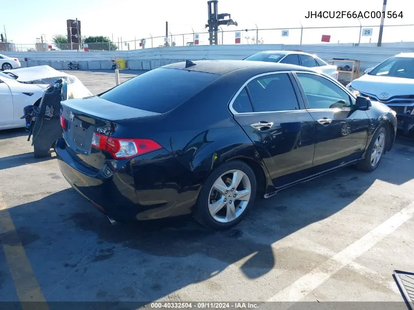 2010 Acura Tsx 2.4 VIN: JH4CU2F66AC001564 Lot: 40332504