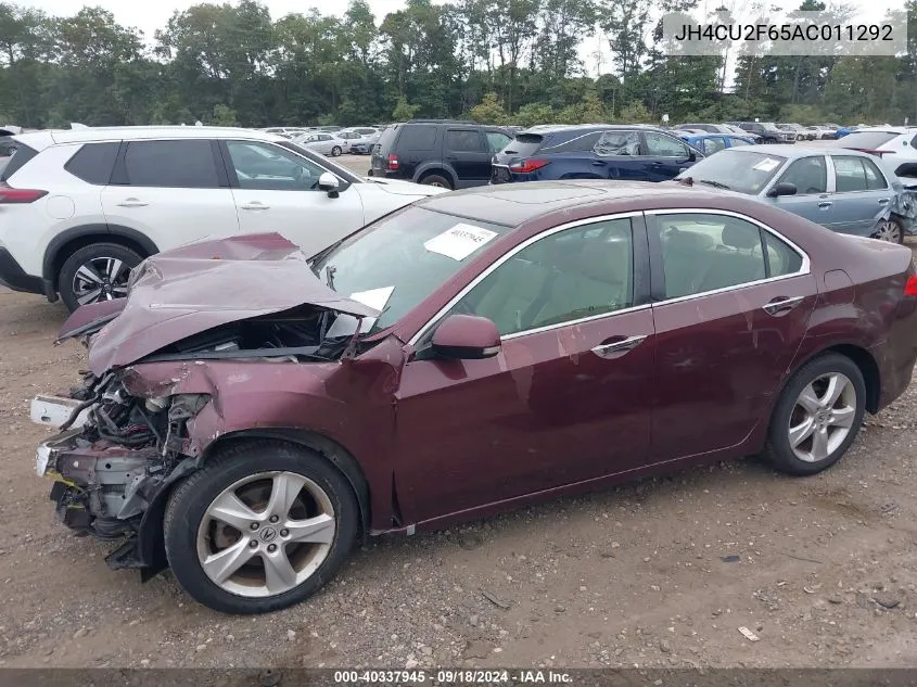 JH4CU2F65AC011292 2010 Acura Tsx 2.4