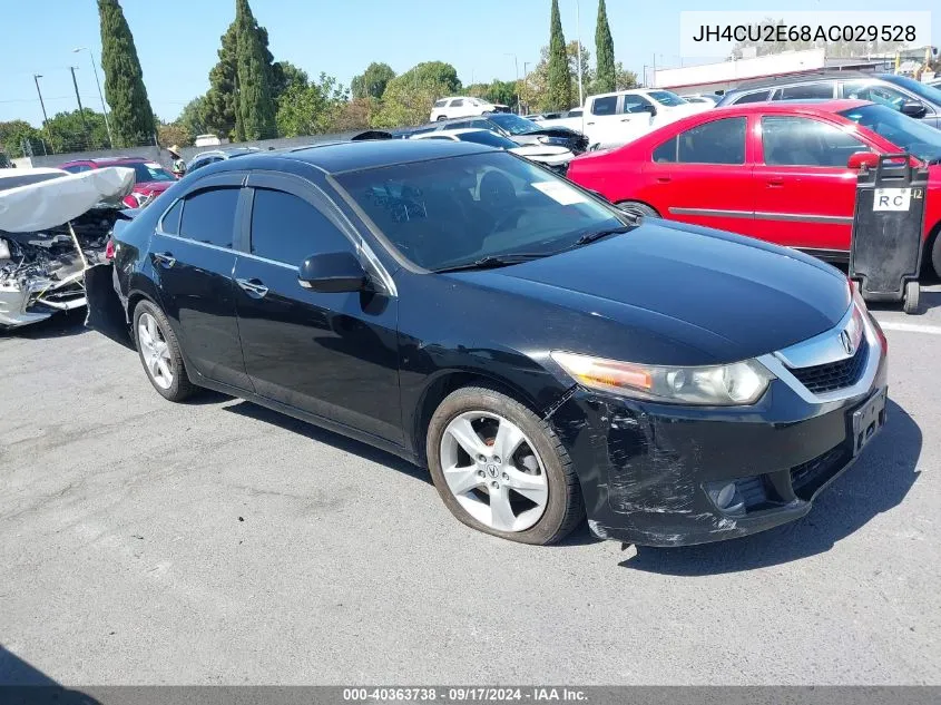 2010 Acura Tsx 2.4 VIN: JH4CU2E68AC029528 Lot: 40363738