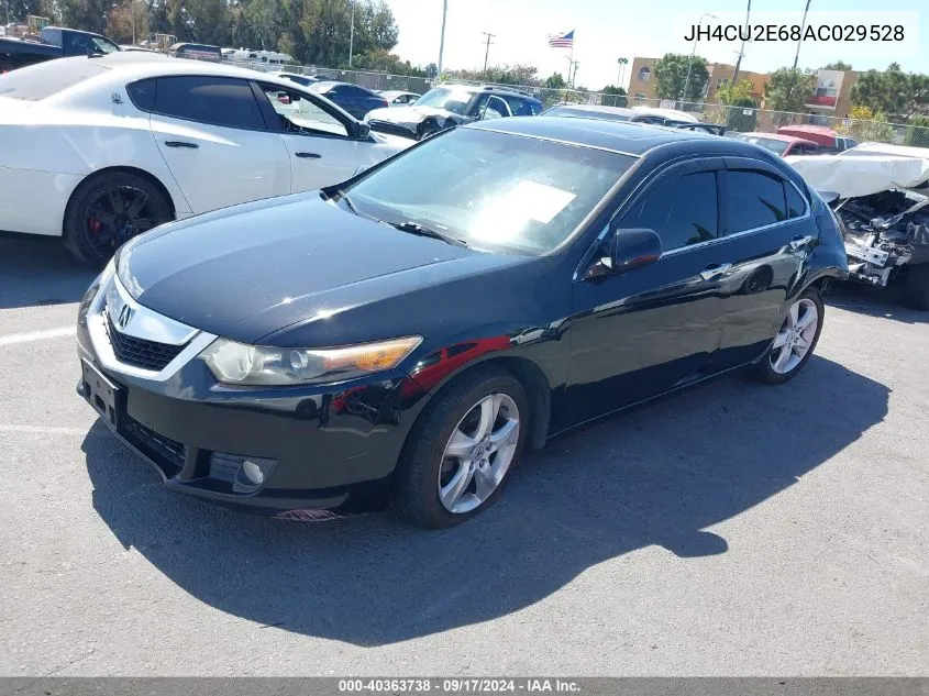 2010 Acura Tsx 2.4 VIN: JH4CU2E68AC029528 Lot: 40363738