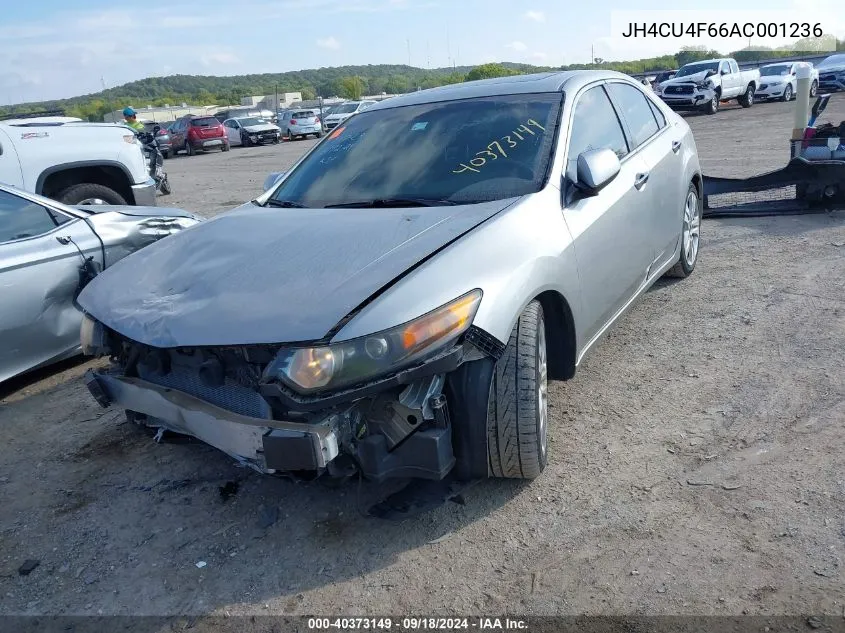 2010 Acura Tsx 3.5 VIN: JH4CU4F66AC001236 Lot: 40373149