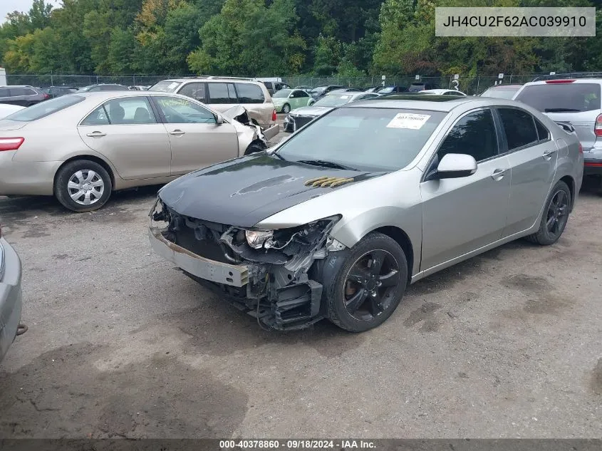 2010 Acura Tsx 2.4 VIN: JH4CU2F62AC039910 Lot: 40378860