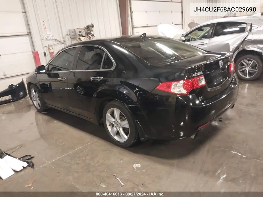 2010 Acura Tsx 2.4 VIN: JH4CU2F68AC029690 Lot: 40416613