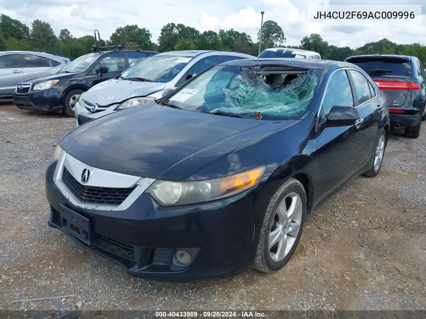 2010 Acura Tsx 2.4 VIN: JH4CU2F69AC009996 Lot: 40433989