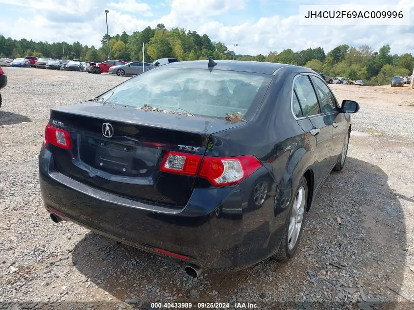 2010 Acura Tsx 2.4 VIN: JH4CU2F69AC009996 Lot: 40433989