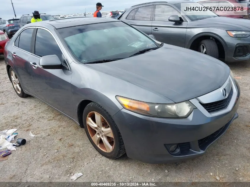 2010 Acura Tsx 2.4 VIN: JH4CU2F67AC023878 Lot: 40469235