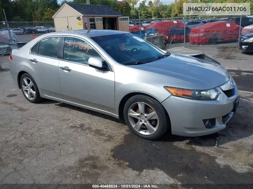 2010 Acura Tsx 2.4 VIN: JH4CU2F66AC011706 Lot: 40469824