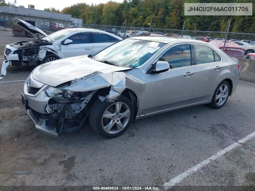 2010 Acura Tsx 2.4 VIN: JH4CU2F66AC011706 Lot: 40469824