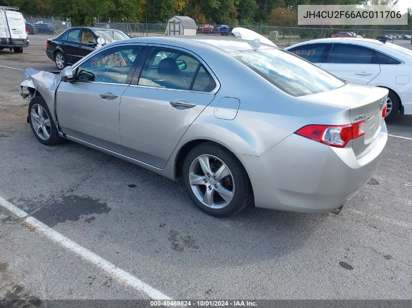 2010 Acura Tsx 2.4 VIN: JH4CU2F66AC011706 Lot: 40469824