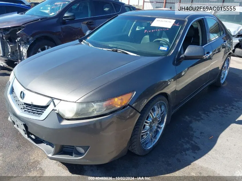 2010 Acura Tsx 2.4 VIN: JH4CU2F69AC015555 Lot: 40469836