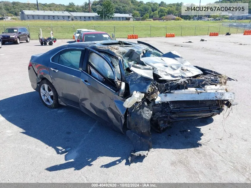 2010 Acura Tsx 2.4 VIN: JH4CU2F67AC042995 Lot: 40492620