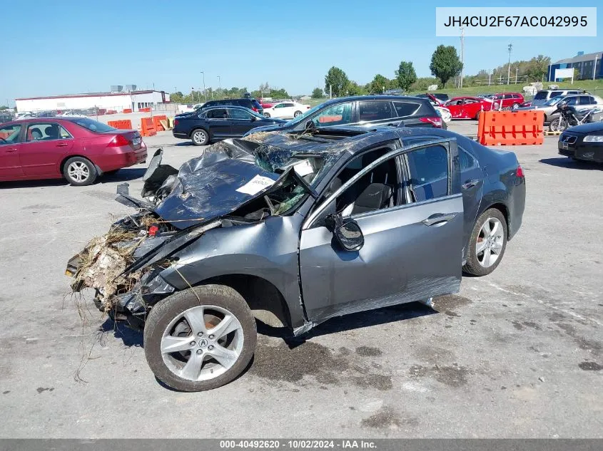 2010 Acura Tsx 2.4 VIN: JH4CU2F67AC042995 Lot: 40492620