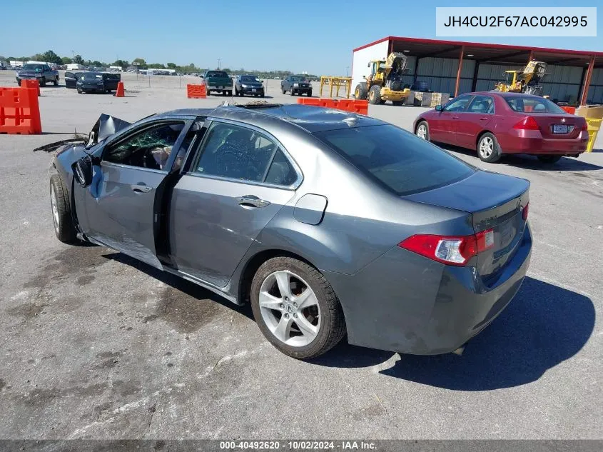 2010 Acura Tsx 2.4 VIN: JH4CU2F67AC042995 Lot: 40492620