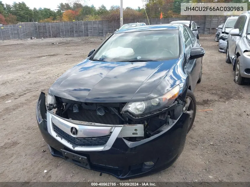 2010 Acura Tsx 2.4 VIN: JH4CU2F66AC030983 Lot: 40562785