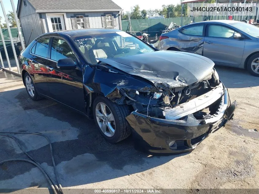 2010 Acura Tsx 2.4 VIN: JH4CU2F61AC040143 Lot: 40590817