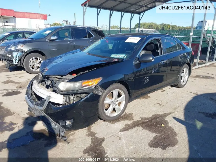 2010 Acura Tsx 2.4 VIN: JH4CU2F61AC040143 Lot: 40590817