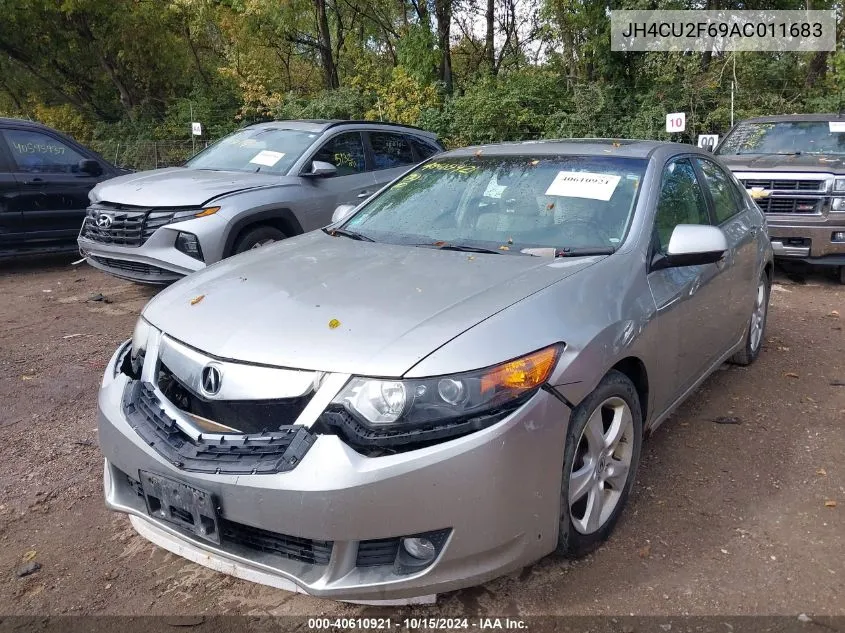 2010 Acura Tsx 2.4 VIN: JH4CU2F69AC011683 Lot: 40610921